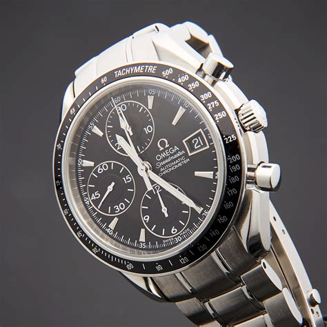 omega speedmaster chronograph automatic|omega speedmaster automatic chronometer date.